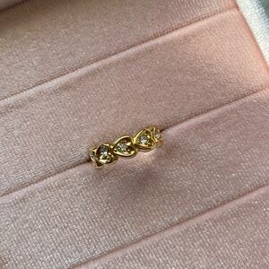 Vintage Avon Ring Heart to Heart Band